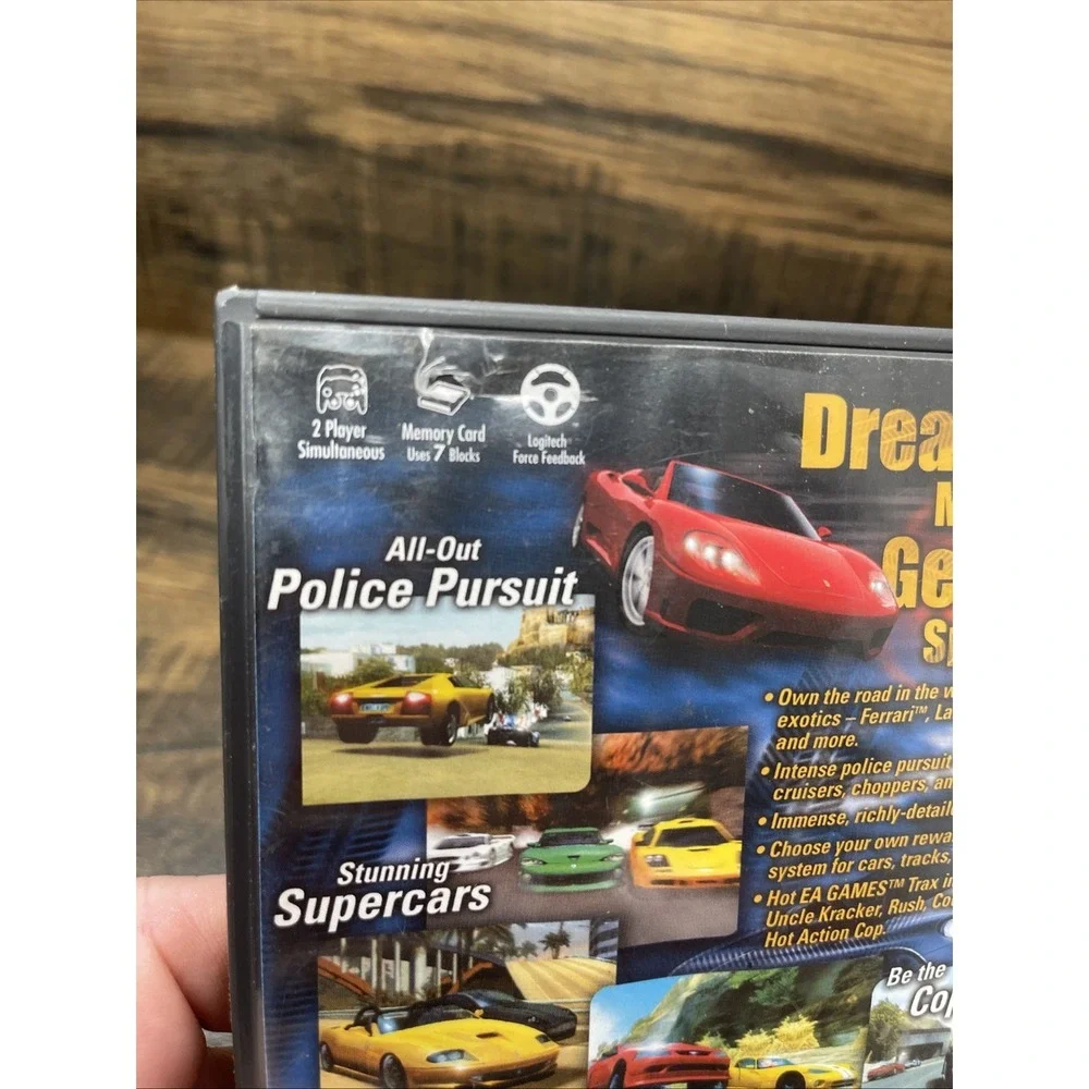 Need‎ For Speed Hot Pursuit 2 Nintendo GameCube Case And Manual Only, NO GAME
